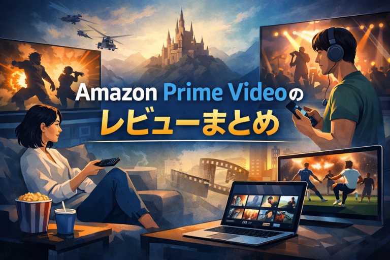 Amazon Prime Videoの口コミ・評判 不満が出やすいポイントと満足する使い方